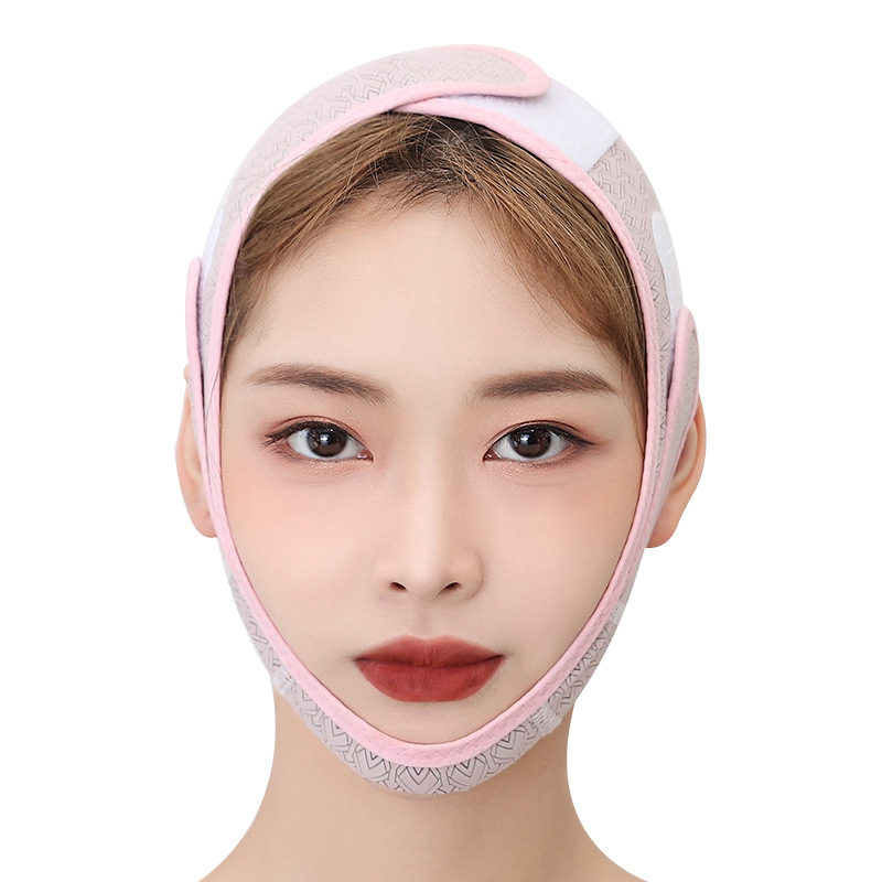 Face Shaping Artifact Leverage Small V Face Shaping Tight Bandage to remove French lines Skinny Masseter Sleep Mask