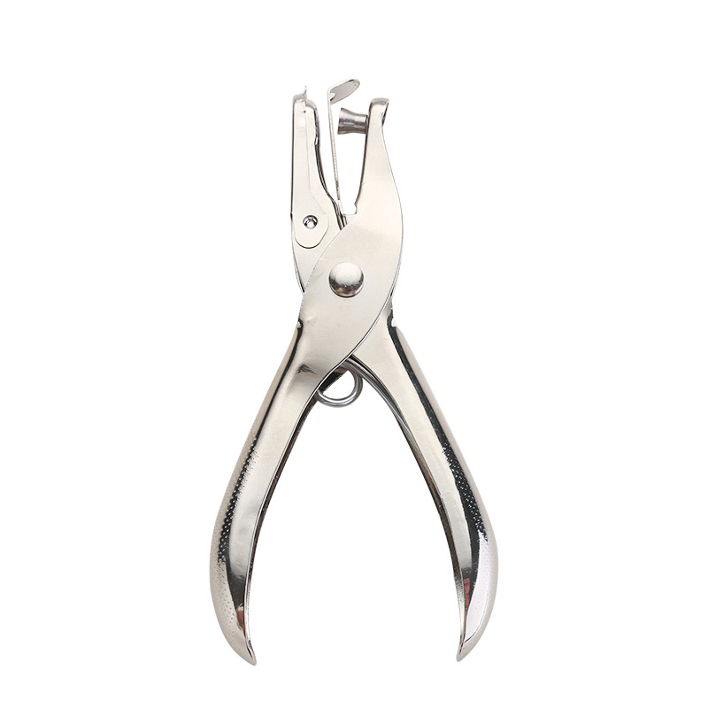 Office Supplies Metal Hole Punch Stationery Manual A4 Paper Punch Single Hole Loose-Leaf Hole Punch Student Stationery