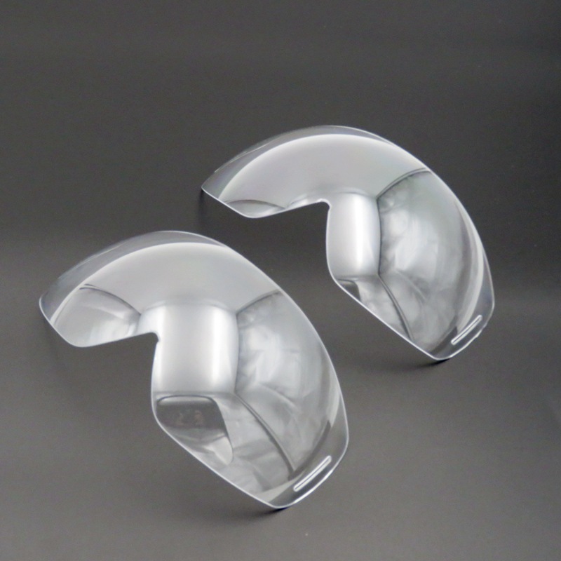 Lei Feng cap big lens fashion hat lens anti-fog conjoined goggles eye mask transparent lens 7117 factory pin