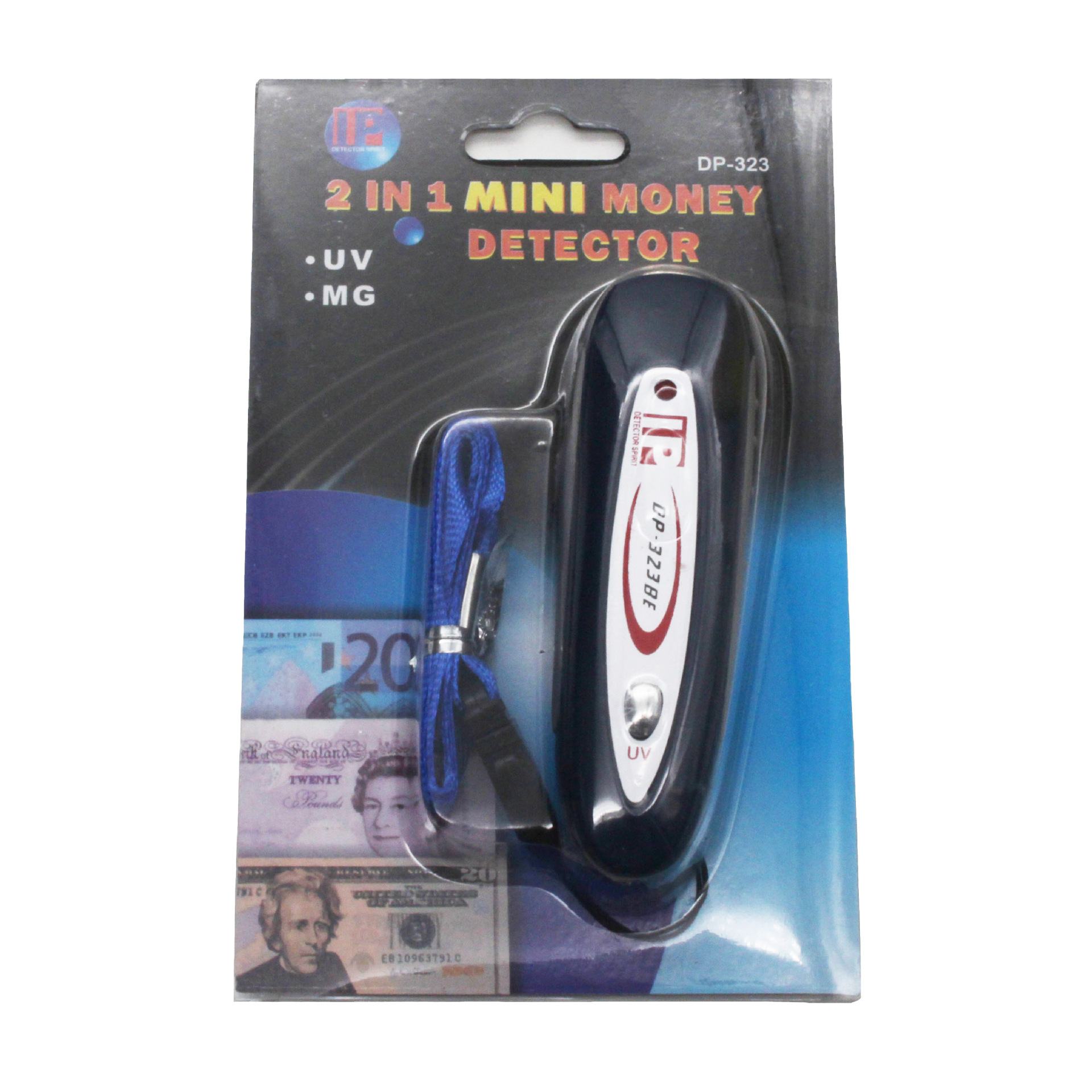 323BE multi-country currency purple light magnetic currency detector US Dollar Euro Southeast Asia African countries note detection