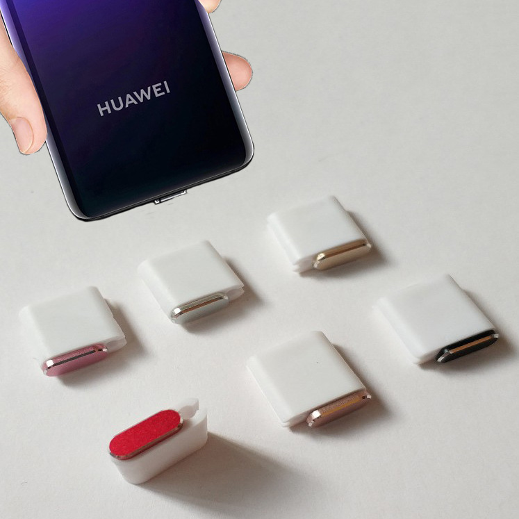 Charging hole plug anti-loss accessories Type-c charging port plug storage anti-loss device blind plug dust plug organizer