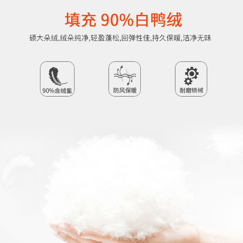 New Autumn and Winter down Jacket for Men with Stand Collar, Winter Style Fashionable Casual Coat for Women, White Duck Down, Lightweight Couple Style, Warm