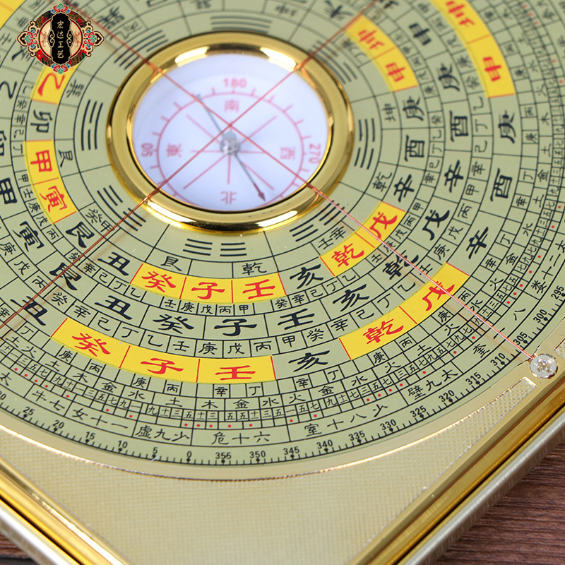 Hongda wholesale compass Bakelite feng shui plate alloy precision compass carrying compass