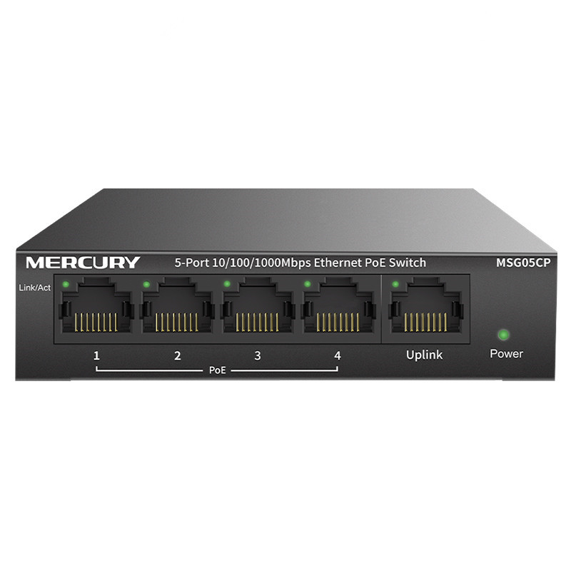 Mercury POE Switch 5/6/8/10 Port POE Switch Monitoring POE Power Supply Switch Network Switch