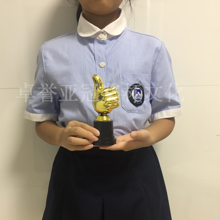Children's trophy awesome thumb plastic trophy basketball football dance performance competition gift
