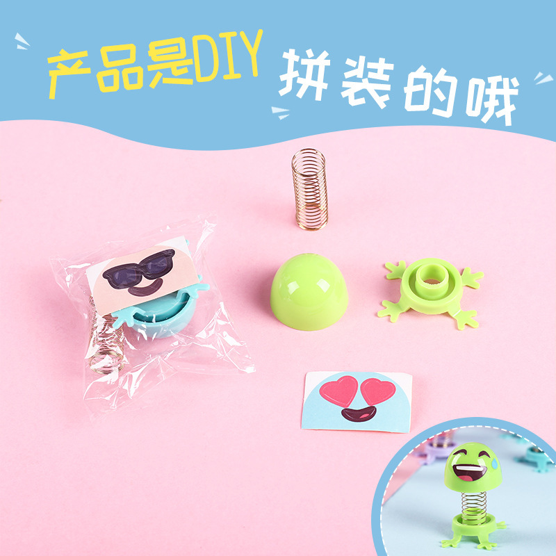 Jumping Man bouncing elf little man children gift decompression Creative Spring man kindergarten toy supply