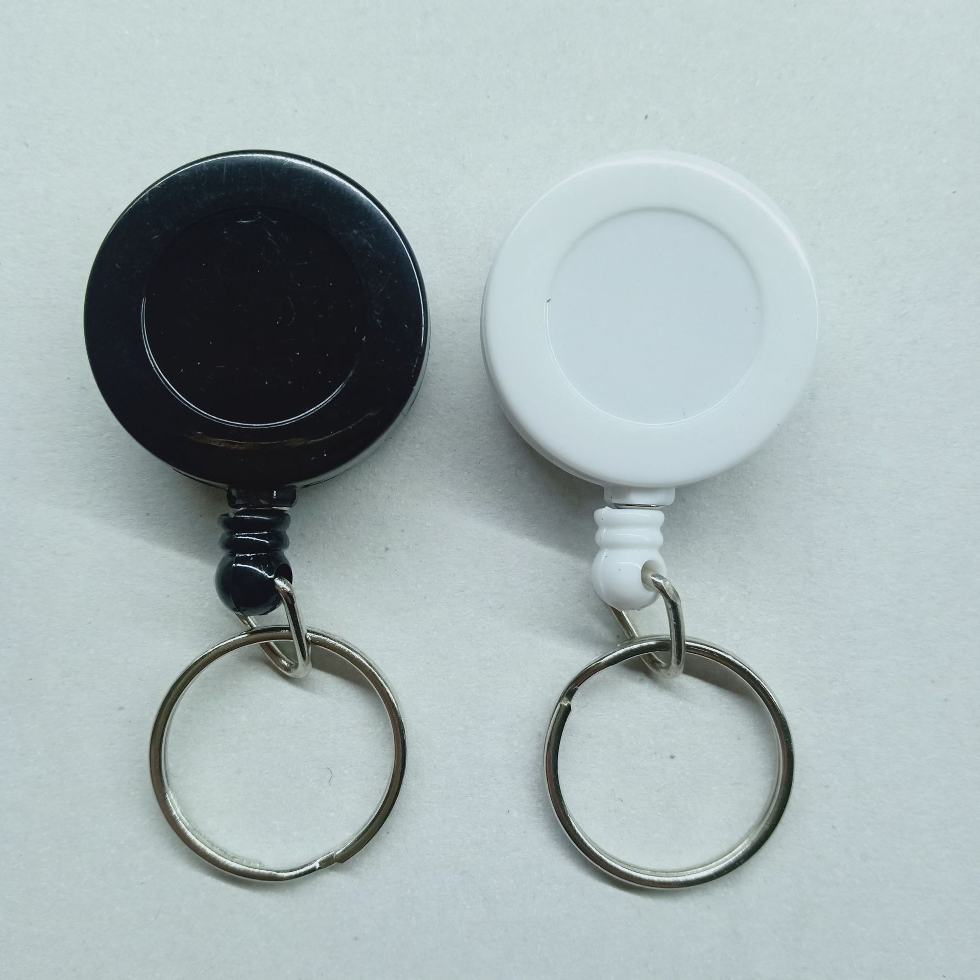 Easy-Pull Buckle Easy-Pull Outdoor Solid Color Card Buckle Telescopic Buckle Cable Puller Id Buckle Telescopic Wear-Resistant and Anti-Lost