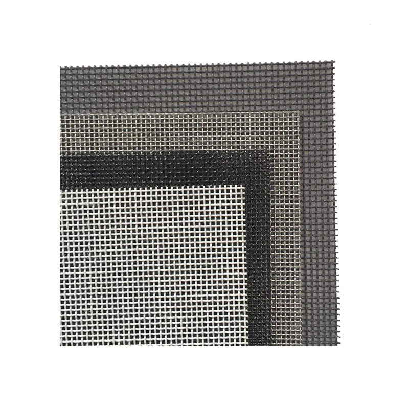 Custom gold steel mesh screen window 201 anti-mosquito screen plastic-sprayed diamond mesh invisible anti-theft mesh 304 stainless steel window screen