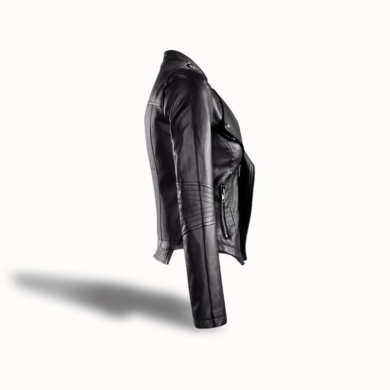 Hot Women Leather Jackets and Blazers Autumn Winter Coat