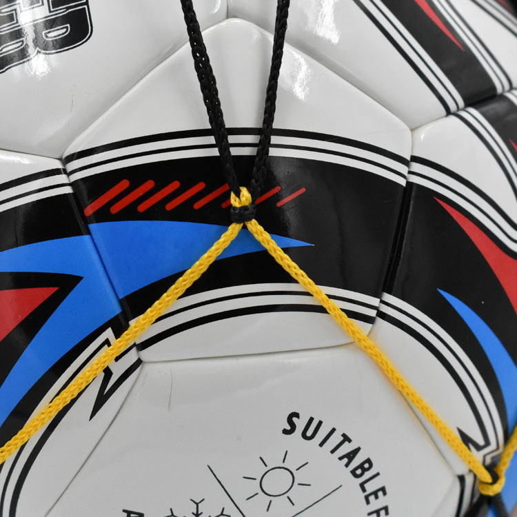 Basketball Net pocket basketball Football single pack net pocket sports storage wear-resistant nylon thread yellow and black color matching