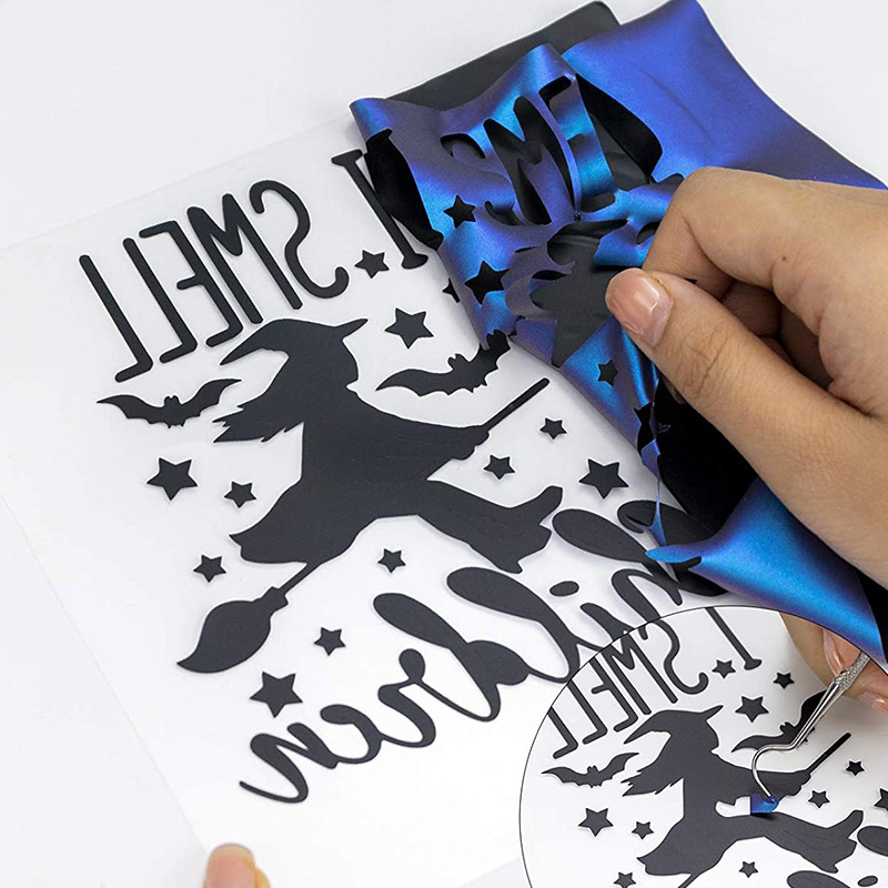 Chameleon lettering film slice chameleon Heat Transfer Stamping film Amazon Heat Transfer Vinyl