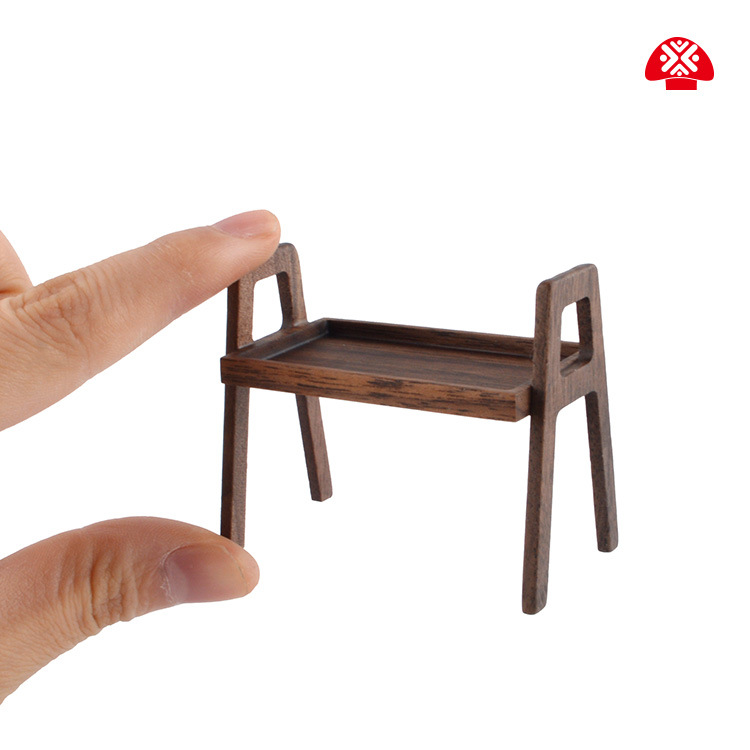 1:12 doll house dollhouse simulation mini storage rack OB11 pocket furniture wooden stacking rack