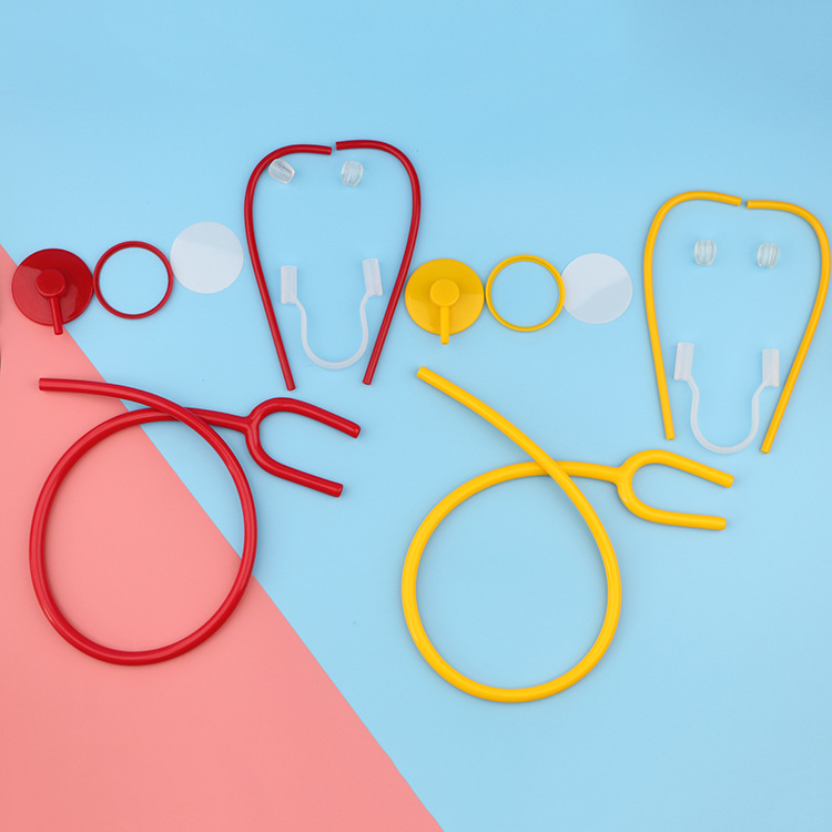 Factory direct supply self-made stethoscope children's science and technology small production DIY stethoscope experimental science and education toys