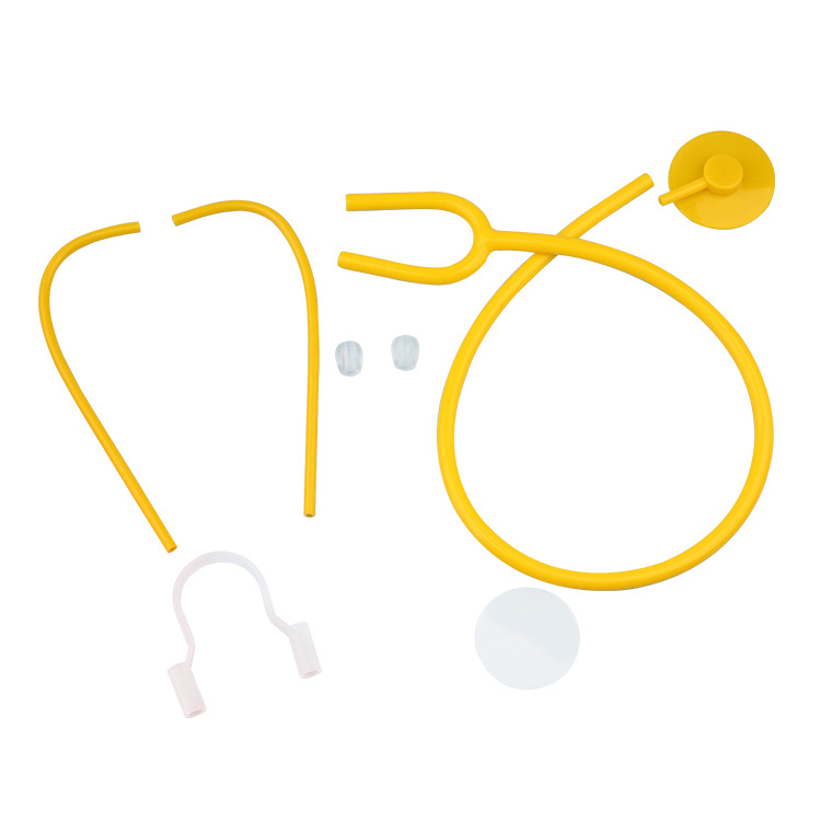 Factory direct supply self-made stethoscope children's science and technology small production DIY stethoscope experimental science and education toys