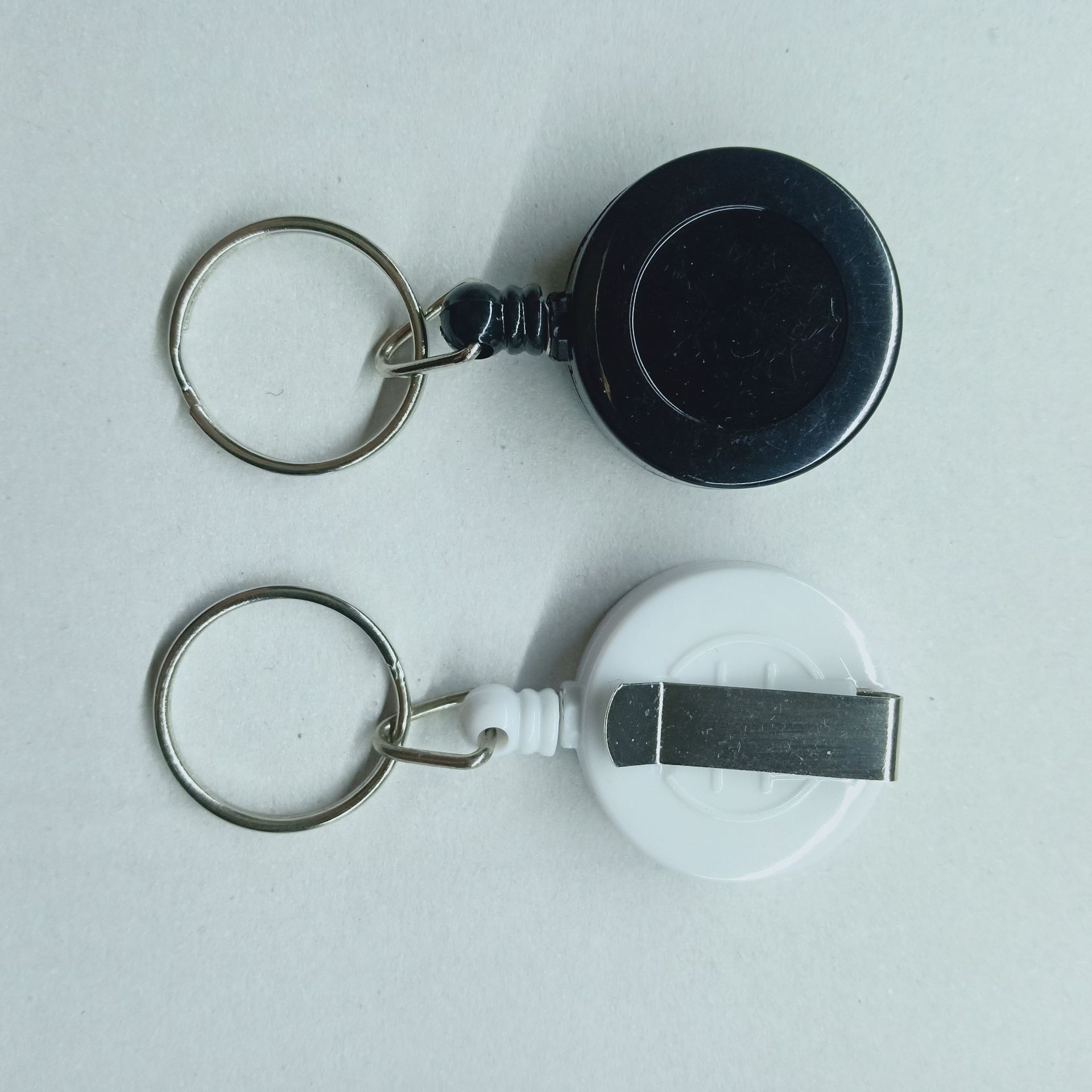 Easy-Pull Buckle Easy-Pull Outdoor Solid Color Card Buckle Telescopic Buckle Cable Puller Id Buckle Telescopic Wear-Resistant and Anti-Lost