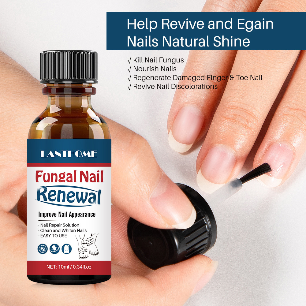 Lianbiquan Nail Liquid Gentle Moisturizing Nail Repair Liquid 10ml Remove gray nails