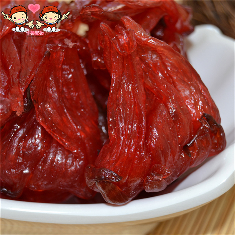 Roselle Preserved Roselle Dried Roselle 400g Canned Rose Preserved Candied Fruit Ready-To-Eat Manufacturer Delivered Wholesale