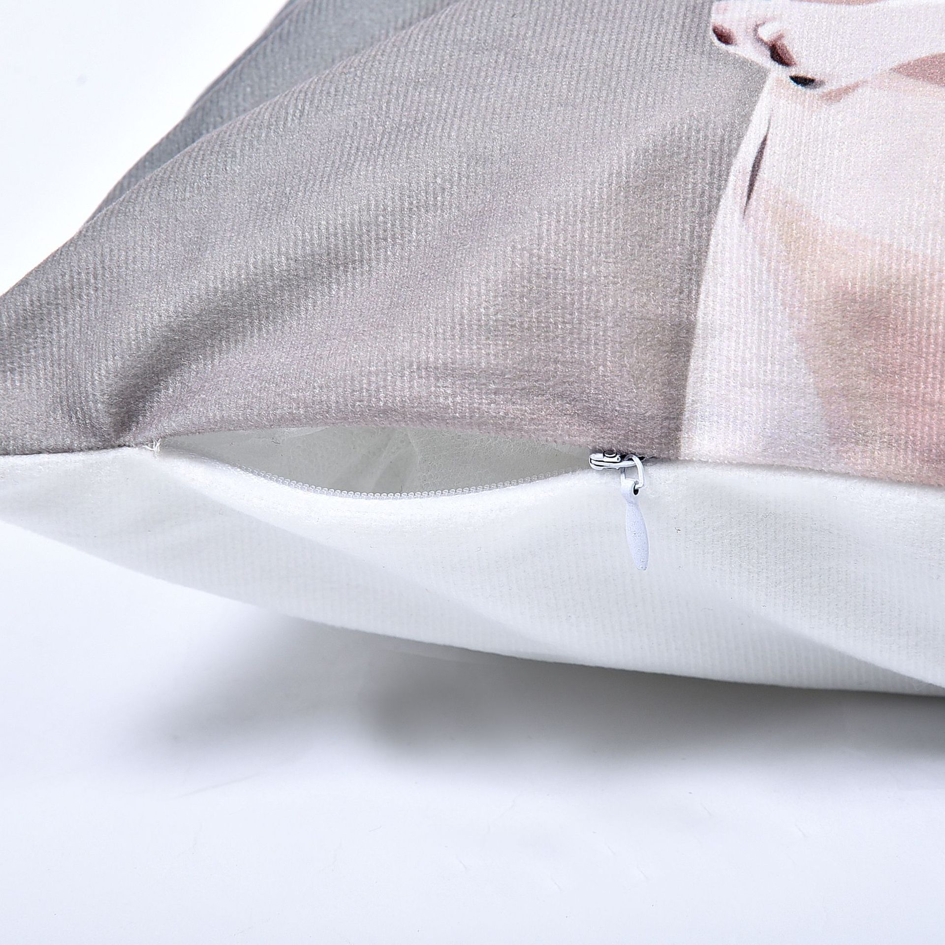 Custom-Made Christmas Pillowcases, Valentine's Day Temu Stock, Cross-Border Holiday Corporate Logo, Fabric Options Available, Home Decor