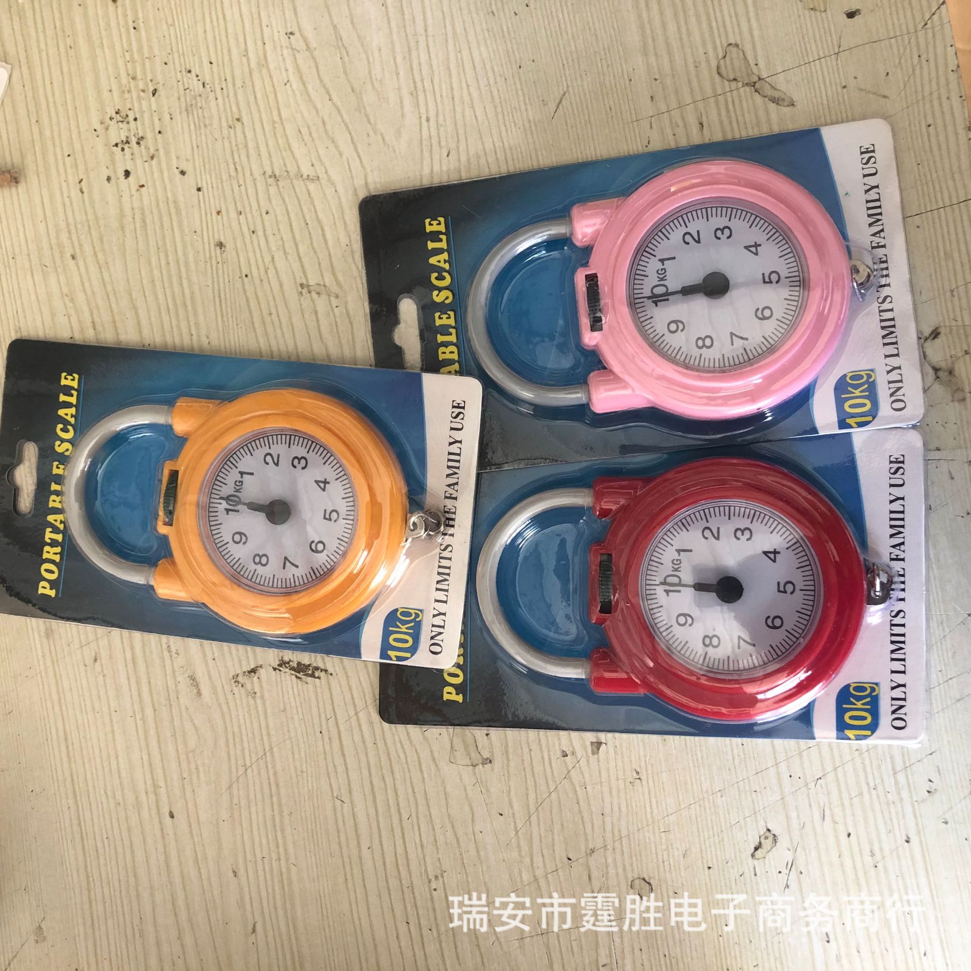 Spring Scale, Portable, Smart and Convenient, 10kg Spring Scales, Household, for Express Delivery, Small, Carry-On, with Hook