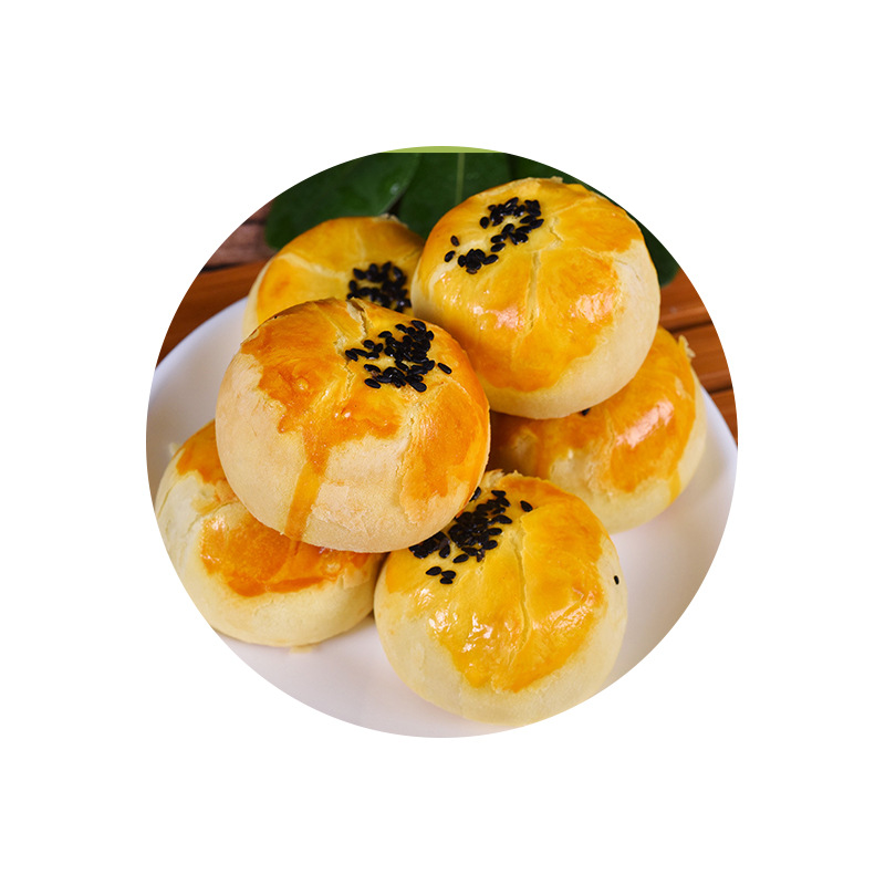 Xue Mei Niang Egg Yolk Crisp Bulk Red Bean Snack Sandwich Snack Crisp Traditional Delicious Pastry Super Supply