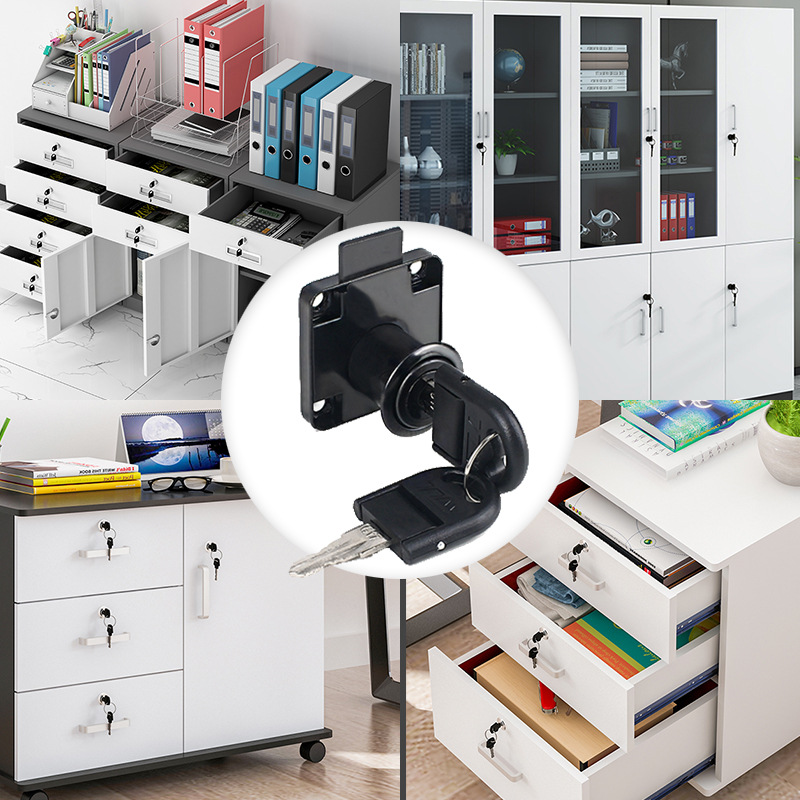 Drawer Lock 138-22 Cabinet Lock Office Desk Cabinet Lock Furniture Wardrobe Door Lock File Cabinet Lock Automatic Lock Drawer Lock