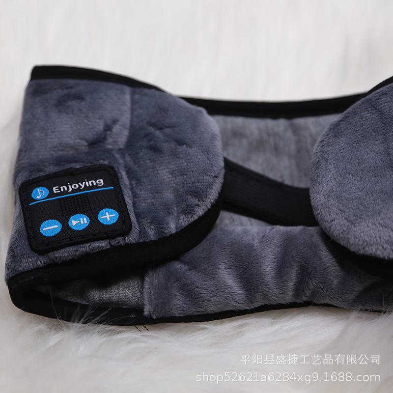 Cross-Border New Sleep Eye Mask Bluetooth Eye Mask Bluetooth 5.0 Smart Wireless Music Eye Mask Nap Eye Mask