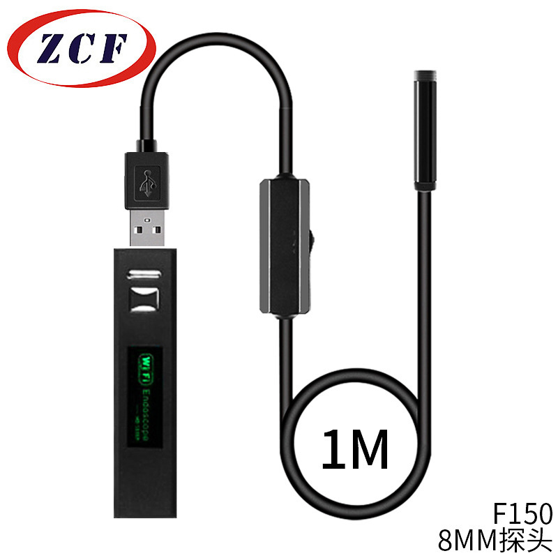 Android HD wireless wifi mobile phone endoscope apple car lens industrial pipe camera peep mirror