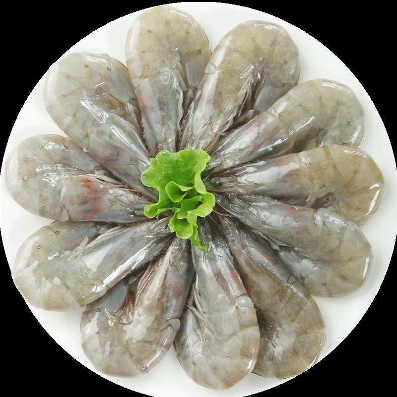 Domestic Fresh Frozen Sea-Caught Prawns, Base Shrimp, Frozen Shrimp, White Prawns, Green Prawns, Sea Prawns, Fresh Seafood Cold Chain Transportation