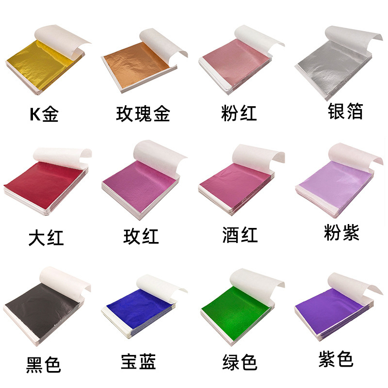Manufacturer Wholesale Gold Foil Paper, Frost-Resistant and Non-Cracking Buddha Statue Furniture, Hotel Decoration Stickers, Gold Foil Crafts, Painting Color Foil