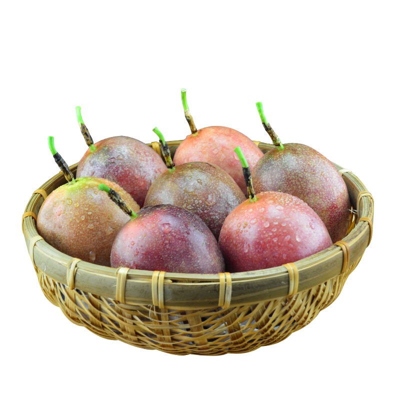 Guangxi Fresh Passion Fruit Purple Egg Fruit White Fragrant Large Fruit 5 Pounds 5kg Tropical Fruit Drop Shipping