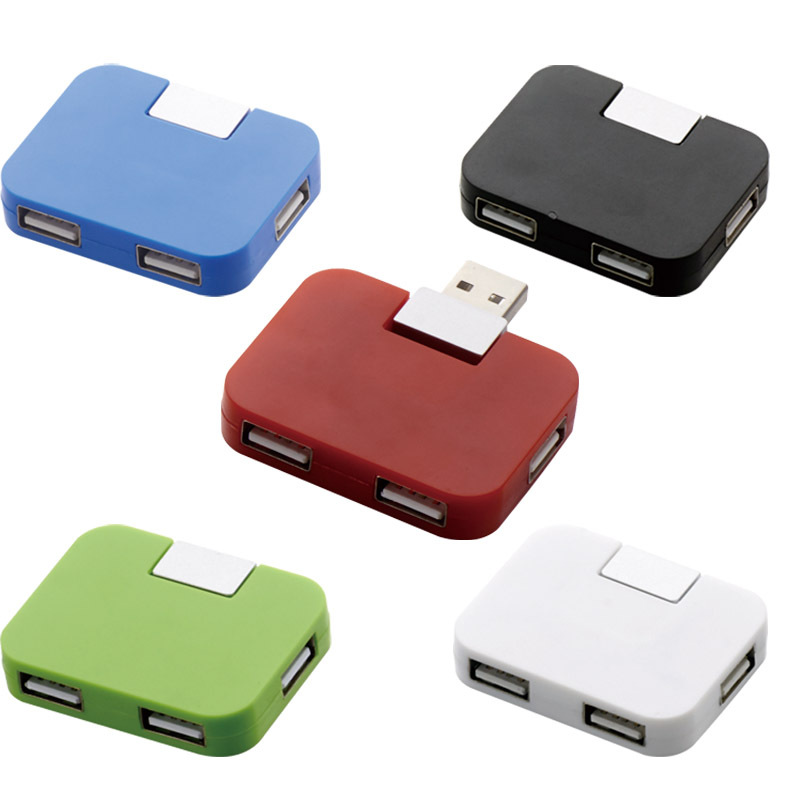 Кросс-бордерный большой объем самопроизводимый малый квадратный HUB один поддержка четыре расширитель ноутбука высокоскоростной HUB