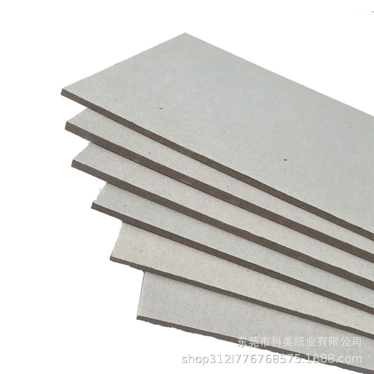 Double gray paper custom wholesale composite gray cardboard clothing T-shirt lined cardboard A4 art drawing packaging cardboard