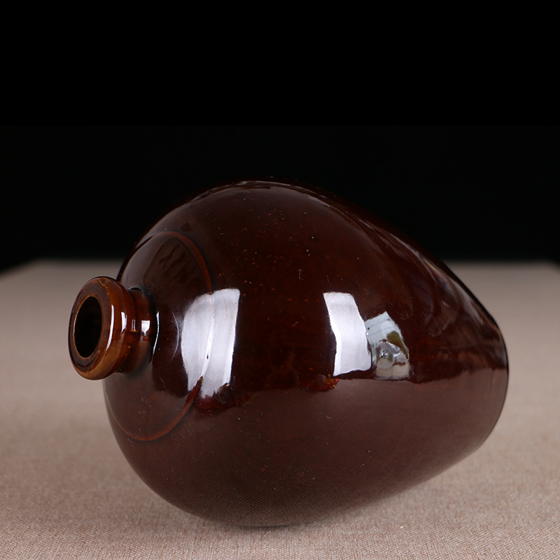 Earth pottery wine jar vintage wine jar vintage wine bottle white wine bottle yellow wine bottle 1kg 2kg 3kg 5kg ceramic empty wine bottle