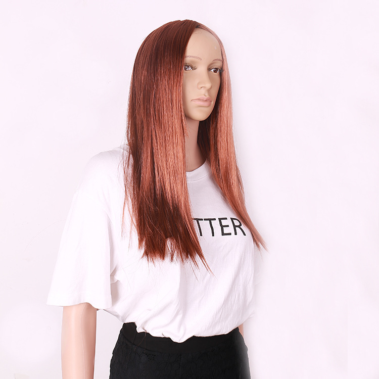 Factory direct witch wig Liu Huan black long straight hair prop Su Qier Halloween Sadako black hair