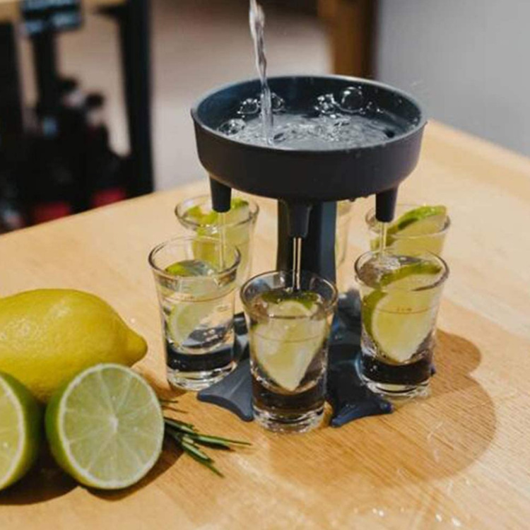 Диспенсер для 6 рюмок и держатель, креативный диспенсер для напитков