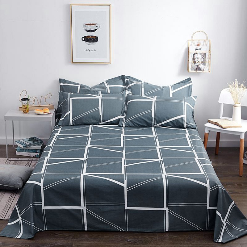Scrub bed sheets bedding wholesale household single-piece bed sheets student dormitory bed sheets stall supply