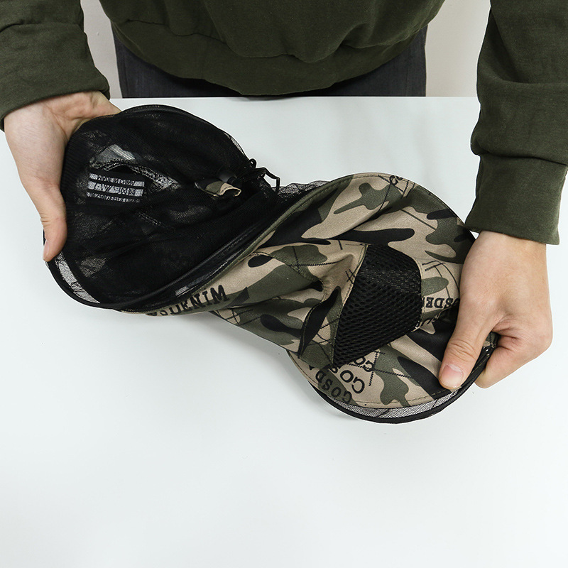 Anti-Mosquito Fisherman Hat, Outdoor Outdoor Portable Bee-Proof Hat, Mountaineering Beekeeping Camping Style Sunshade and Fishing Hat