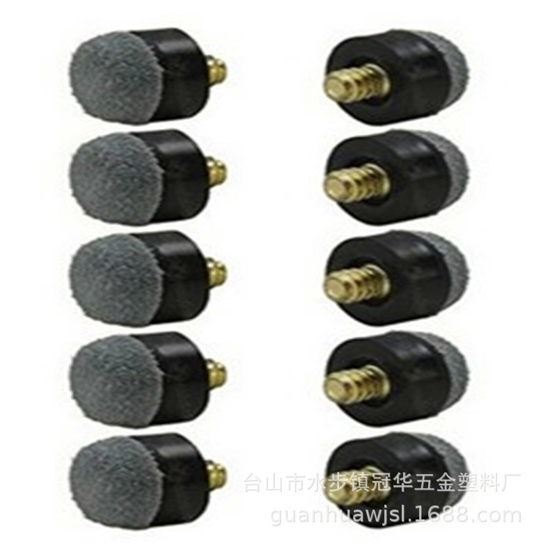 Американские и британские бильярдные кии, аксессуары 12mm, серый кожаный наконечник