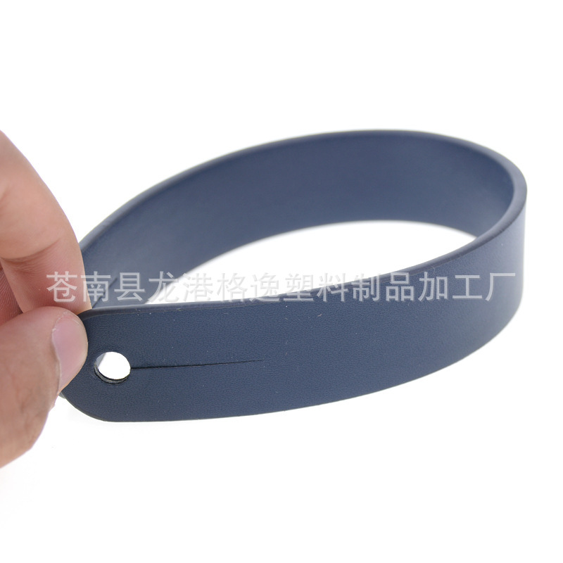 Производители производят PU кожаную ручку с половиной аудиоподарка половиной кожаного ремня для сумки