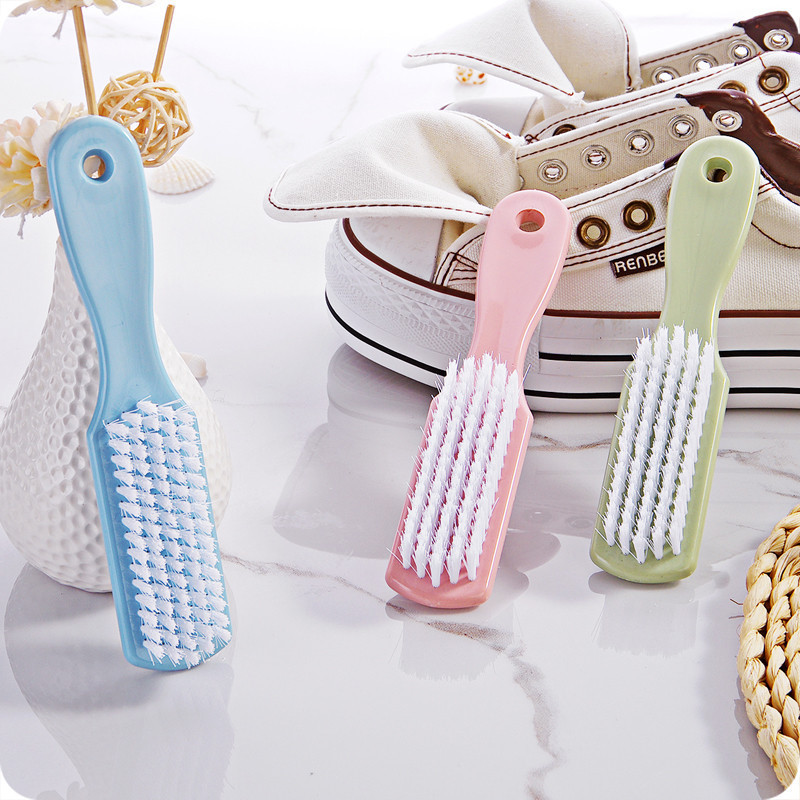 Shoe Brush Plastic Brush Soft-Bristled Shoe Polish Multifunctional Bathroom Floor Brush Cleaning Clothes Brush Collar Laundry Brush