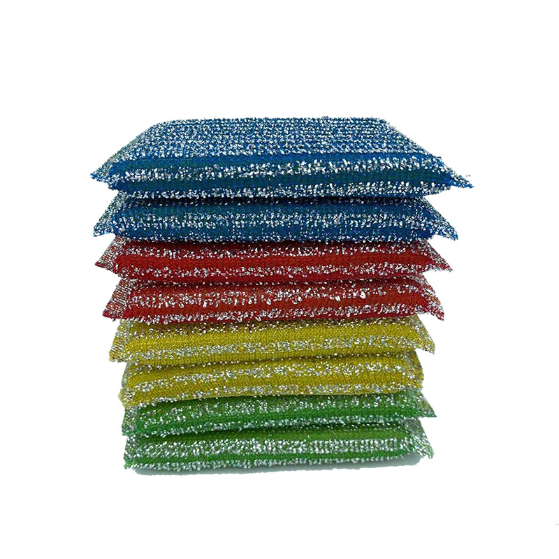 Pinstripe washing king washing bowl sponge kitchen washing scouring pad sponge for online shop foreign trade
