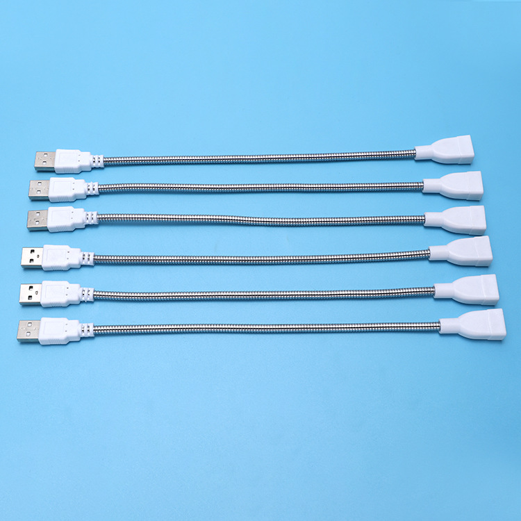 Factory Direct Supply USB Male to Female Hose USB Extension Cable Two-Core Four-Core Power Cord Hose Charging Cable