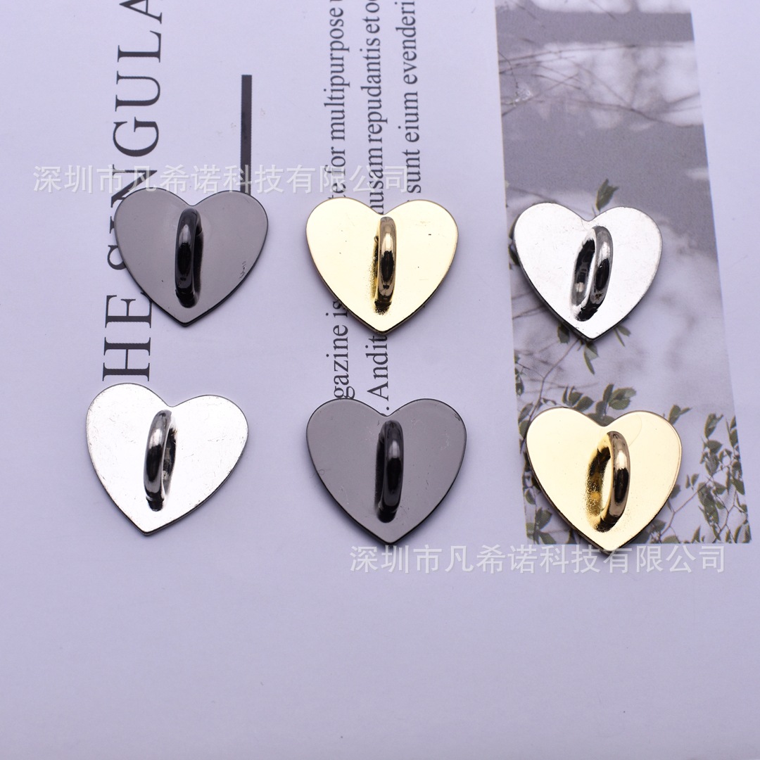 Аксессуары для ювелирных изделий в корейском стиле с кисточками, металлический крючок, круглой формы, в виде сердца, квадратная пряжка, подвеска для мобильного телефона, сплав