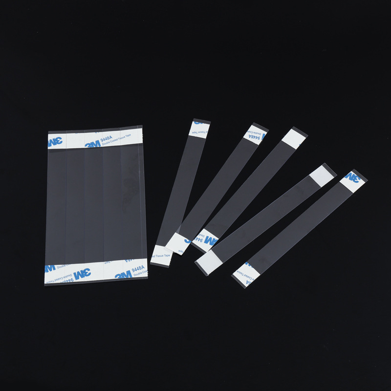 PVC jump card high transparent PVC card foam glue 10/15/20MM double-sided adhesive transparent strip for commercial advertising