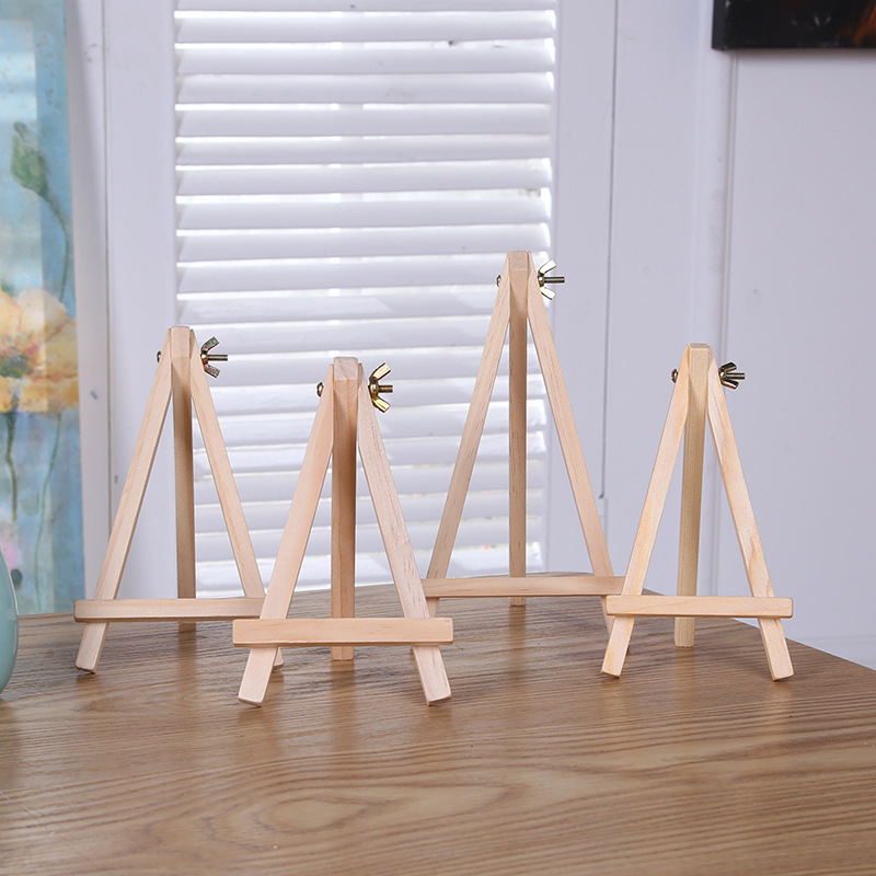 18*24 мольберт, складной деревянный треугольный стенд, настольный стенд для живописи
