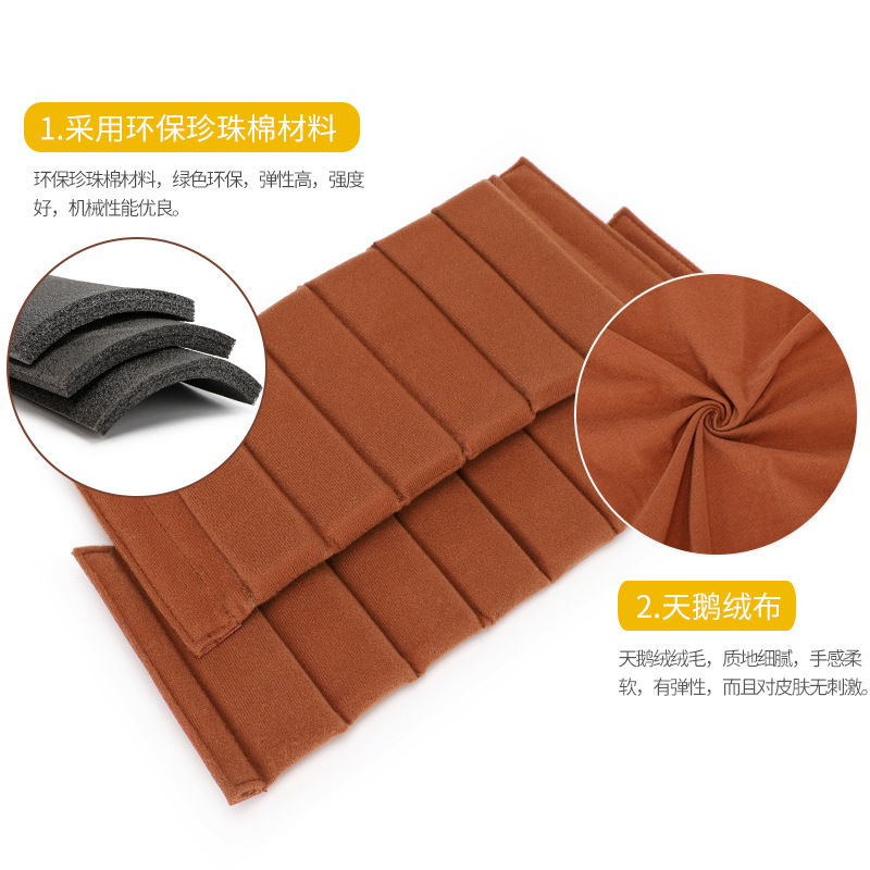 Seven-color cotton SLR camera bag multi-functional Velcro photography digital camera bag accessories free DIY compartment cover