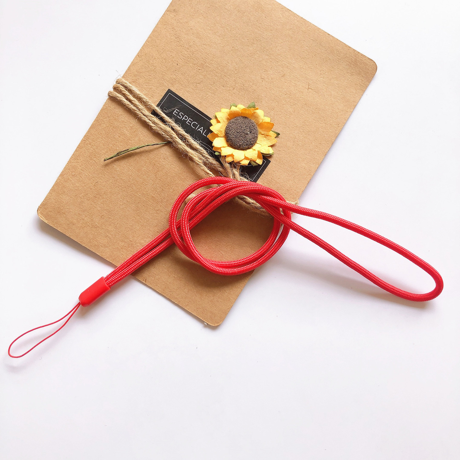 3.0mm round nylon mobile phone lanyard mobile phone nylon woven lanyard hanging rope camera rope various factory cards