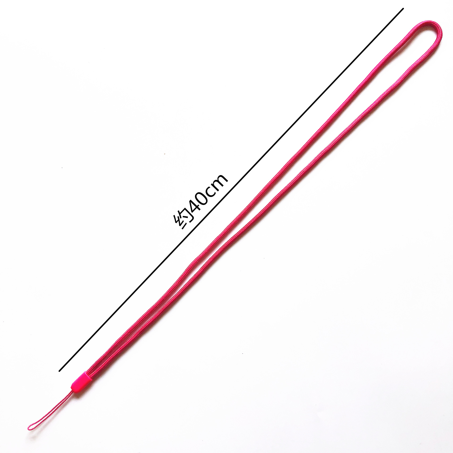 3.0mm round nylon mobile phone lanyard mobile phone nylon woven lanyard hanging rope camera rope various factory cards