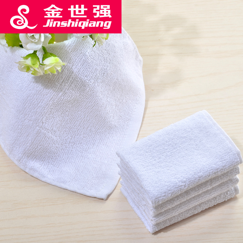 21 Small Towels, Pure Cotton Kindergarten Square Towels, Hotel Wet Wipes, Small Square Towels for Hand Wiping, Aviation Towels, Can Be Added with a Hanging Rope