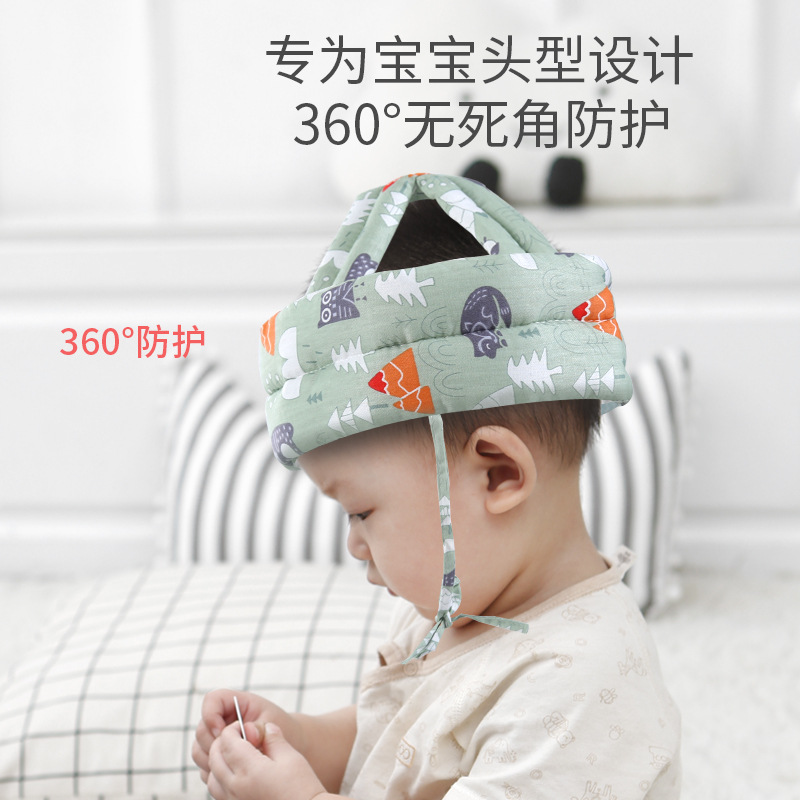 Baby Head Pillow, Anti-Fall Artifact, Head Protection Pad, Summer Anti-Collision Head Learning to Walk, Baby All-Season Toddler Hat
